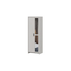 Шкаф двухстворчатый Глория ясень анкор светлый